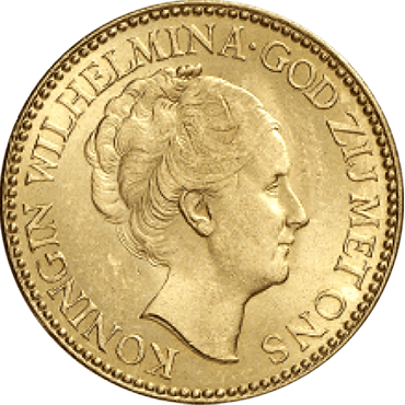 Gouden 10 Gulden munt