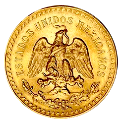 gouden 50 pesos munt