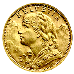 vrenelli Gouden munt